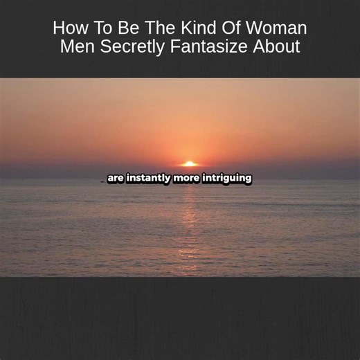 How To Be The Kind Of Woman Men Secretly Fantasize About They say men fantasize about beauty—but what they remember is presence. This video unpacks how to be the kind of woman men secretly fantasize about—not through appearance, but through something far more enduring: emotional gravity. If you’ve ever felt like you had to perform to be noticed—or dilute yourself to be accepted—this is your permission slip to stop. Because the women who linger in men’s minds aren’t necessarily the loudest, the m