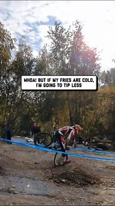 My DoorDash guy is pretty overqualified... 😩 🤣 #mtb #bike #bikelife #cycling #fail | FailArmy