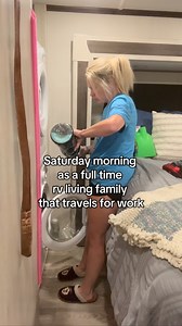 Saturday morning chit chat!! #travelingwifelife #fulltimervliving #cleaningmotivation #cleaning #camperlife #bonusmom | Michelle Coughran