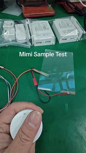 Smart Film Mini Sample Test Switch on and Switch off Instantly with a Remote #pdlcfilm #pdlcfilmfactory #switchablesmartfilm #smartfilmfactory #smartfilm #smartglassfilm