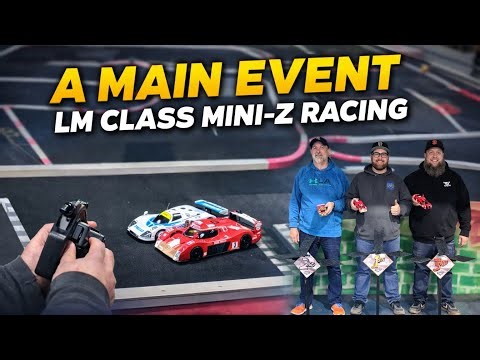 LM Class A-Main was Insane! I Mini-Z racing (Best Class yet?)