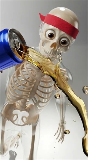 This Much Caffeine Can Literally Stop Your Heart! 🦴💀 | Bone Files Shorts