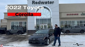 Don't miss out on this low kilometer Used 2022 Toyota Corolla LE CVT...