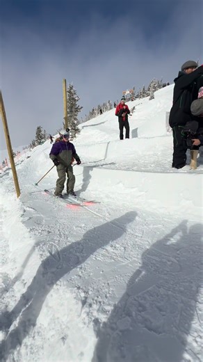 First backfli of the ay by @dr.pippah #kingsandqueensofcorbets | Jackson Hole Mountain Resort