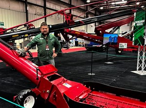 AGI's X-Tend swing auger designed to save valuable time moving crop