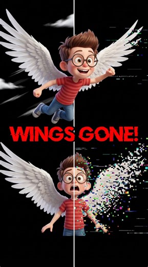 What If Humans Had Wings? #whatif #short #3danimation #animation #infiniteifs