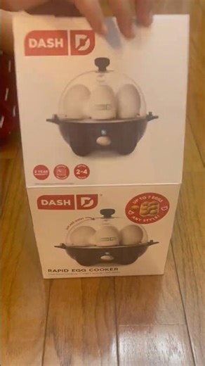 Unboxing Dash Rapid Egg Cooker #kitchenhacks #eggs #cookinghacks #eggcooker #cooking