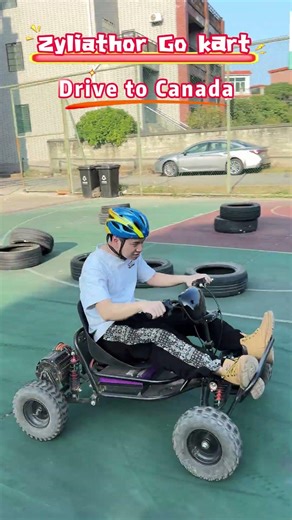 5. 🌧️ Rainy-day mud challenge—send it or skip? 🇨🇦 gokart #Canada #zyliathor #mudlife #offroad4x4