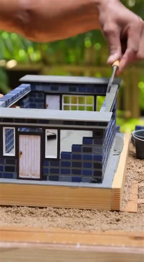 The Most Relaxing Mini Build Today 😌 #Shorts #YouTubeShorts #Viral