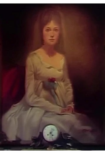 Josette finally makes her appearance as this super trippy practical effect! . #darkshadows #horror #tv #ghost