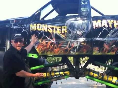 The Manly Way to Enter a Monster Truck