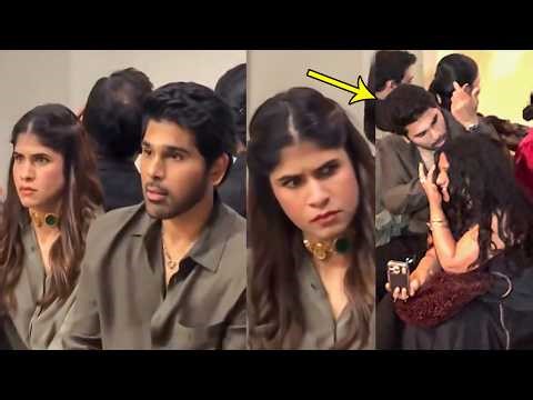 బాబోయ్ అల్లు శిరీష్ భార్య😯: Allu Sirish Wife SHOCKING Tooks At Lakme Fashion Week 2026 | Filmylooks