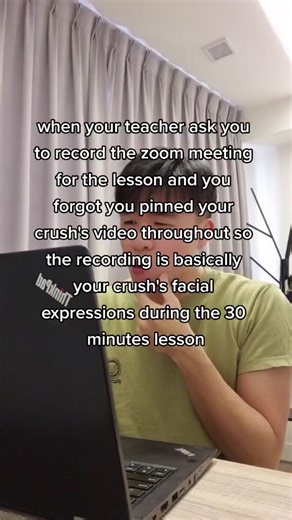 Accidentally Pinning Your Crush's Video | Zoom Meeting Mishap