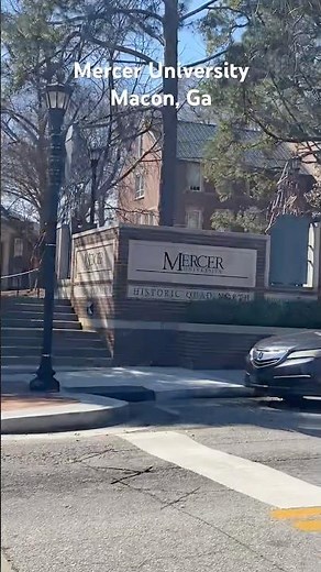 Exploring Mercer University in Macon, Georgia