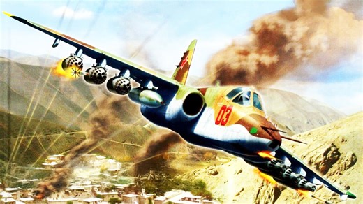 The bulletproof Su-25 attack jet