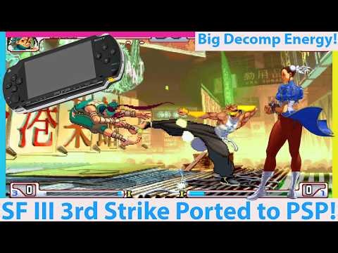 Street Fighter III 3rd Strike Ported to PSP and WOW its GOOD