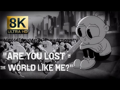 Are You Lost in the World Like Me? Upscaled 8K | Animated Short Film by Steve Cutts