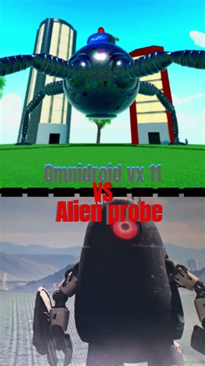 omnidroid vx 11 vs alien probe