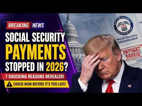 💰 SOCIAL SECURITY PAYMENT STOPPED? 7 SHOCKING REASONS Your Check Didn’t Arrive in 2026