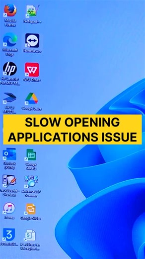 How to fix slow opening application issue on windows PC! #window11 #laptoptips #pctips #pctipsandtricks #reelindia #computer #reels #shorts #viralvideo | Ilyas Byahatti | PC & Tech Coach