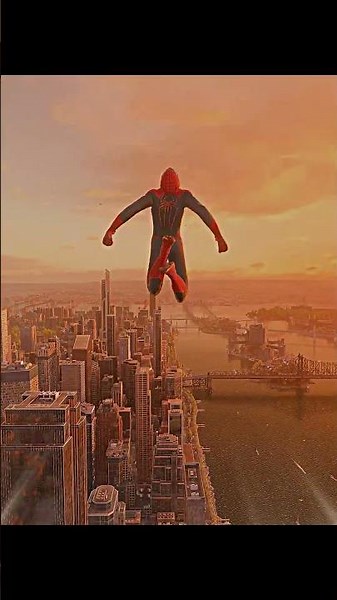 Marvel's Spider-Man 2 City Flight Moments PS5 #shorts #spiderman