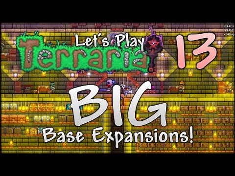 MASSIVE Base Expansion! | Terraria Modded 1.4 Ep.13