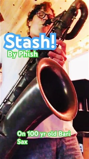 #stash by Phish! on 1918 Conn Bari Sax