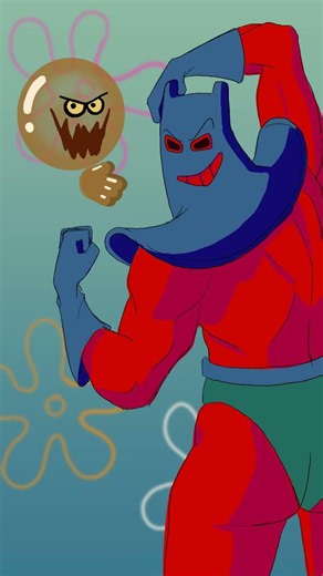 Mamamamamama-mamama! Man Ray! #art #spongebob #manray #arttimelapse
