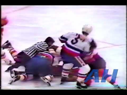 NHL Jan. 6, 1979 New York Islanders v Philadelphia Flyers Bench Clearing Brawl (HL)