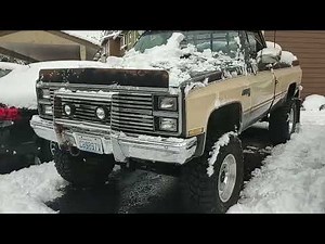 Turbo 6.2 Detroit diesel cold start