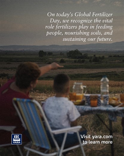 How do we feed a world of 10 billion? Fertilizers are one of the most transformative innovations of the 20th century, contributing to half of the food produced today. 👨‍🌾 As the global population grows, farmers face the challenge of producing more food on the same land. Mineral fertilizers provide crops with the nutrients they need to grow efficiently and sustainably, supporting farmers, communities, and the food systems that feed us all. 🌾 With food demand expected to rise 70 percent compare