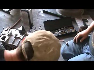 how to install a flywheel and seal on vw 1600