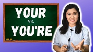 Your vs. You're | Commonly Confused English Words | Aubrey Bermudez Learn the difference between "your" and "you're". Happy learning! 🥰 SUBSCRIBE to my Youtube Channel for more video lessons: ⬇️⬇️⬇️ https://youtube.com/c/AubreyBermudez #Your #YouAre #EnglishWords #CommonlyConfusedWords #BasicRules #GrammarRules #GrammarLesson #EnglishLesson #LearnEnglishwithTeacherAubrey #AubreyBermudez #LearnEnglishwithAubrey #TeacherAubrey #EnglishTeacher #SpeakEnglishCorrectly #SpeakEnglishConfidently #Engli