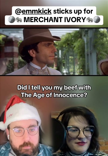 Merchant Ivory is one of my biggest blindspots 🫣. Which one should I watch first? I just got a box set in from @Curzon with: —The Europeans (1979) —Quartet (1981) —The Bostonians (1984) —Howards End (1992) And they all look great! LMK in the comments? Definitely follow @emmkick as well as check out her Restorative Romance writing her Reformed Rakes pod! Clips from various Merchant Ivory movies as well as: —The Age of Innocence (1993), by Martin Scorsese (which I do love) —Merchant Ivory (2023),