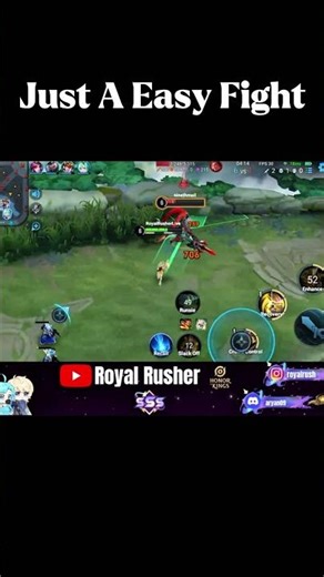 Honor of king:-Just a Easy Fight With Mayene😎 #funny #relatable #hok #shortsfeed #honorofkingsindia