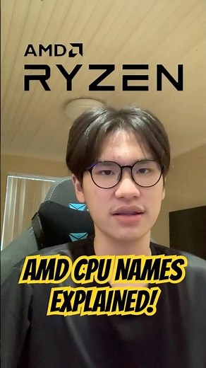 AMD CPU Names EXPLAINED! #pcguide #pc #cpu #amd