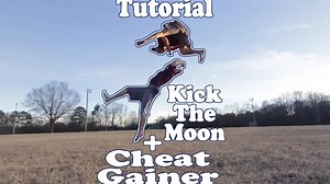 A #stepbystep tutorial on a Kick The Moon Cheat Gainer #tricking #tutorial #foryou #parkour