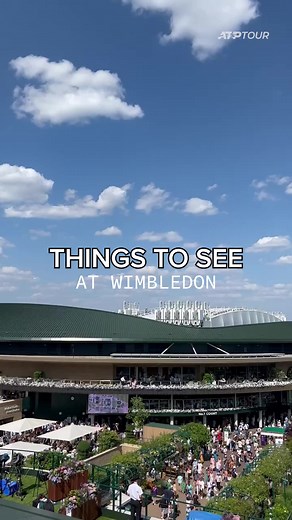 It’s all about tradition! These are your MUST SEE things #Wimbledon 👀 🍓 | ATP Tour