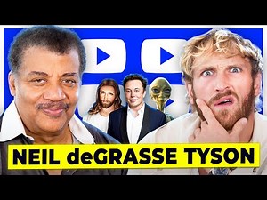 Neil deGrasse Tyson & Logan Paul Debate God’s Existence, Why Elon Cant Go to Mars, Exposes Moon Hoax