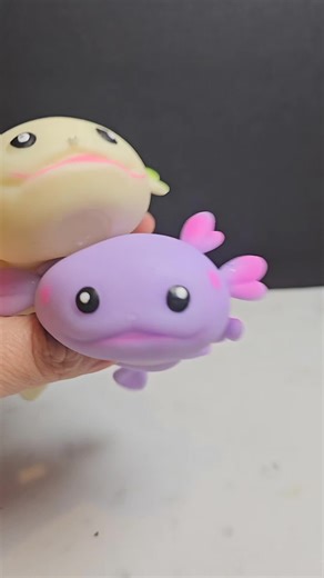Axolotl Squishy Toys #squishytoy #squishyasmr #squishytoys #squishies #squish