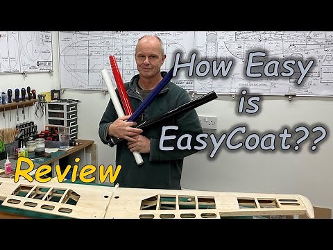 Easycoat Review - Heat Shrink Covering Film for Model Aircraft - Balsa RC Planes