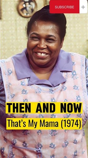 That’s My Mama (1974-2026) Cast Then and Now #tvseries