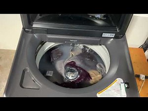 LG WT8405CB Washer - Washing Towels on Heavy Duty