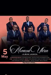 Shower Power Zimbabwe is inviting you to One Harmony mwami uleza album launch. Tickets available in shoprite #mwamiuleza #5thmay2024 #oneharmony #PowerOfOne | One Harmony