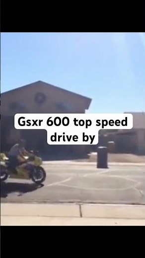 #gsxr600 top speed drive by #suzuki #topspeed