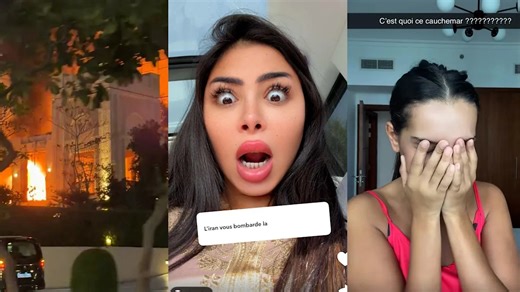 Depuis les Émirats arabes unis, ces influenceurs français racontent la riposte iranienne