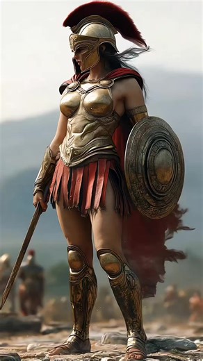 Spartan Woman Warrior: Epic Live Wallpaper