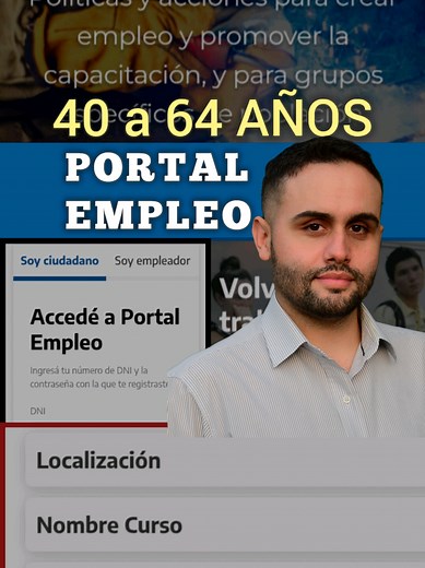 Programa Social 40 años: Fomentar Empleo y Becas Progresar