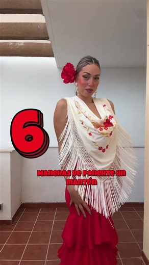 6 maneras creativas de ponerte un mantón