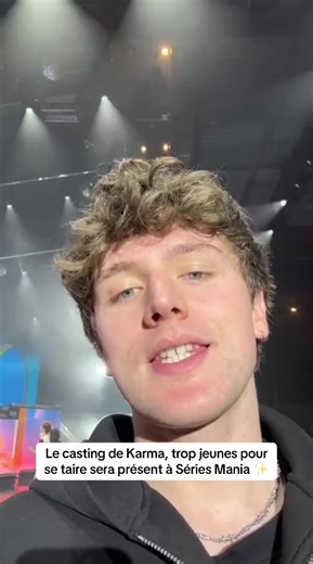 @bastiaanvl, Fionna Houssou, Van NGuyen, Alice Cornillac, Véronique Jannot et Kamini Zantoko seront tous présents à Séries Mania pour le fan club autour de la série Karma, trop jeunes pour se taire ✨